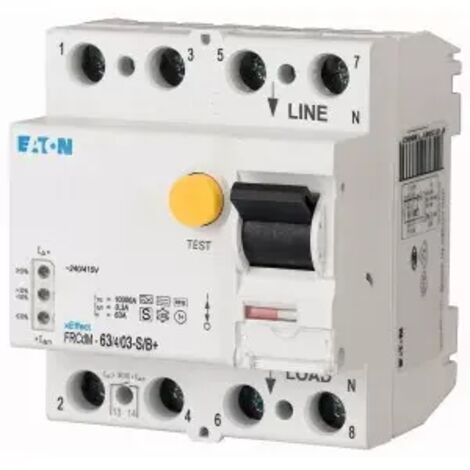 Eaton FEHLERSTROMSCHUTZSCHALTER (FRCDM-63/4/03-S/B+) (1/2)