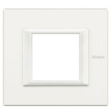 Bticino RAHMEN 2MOD WHITE ALUMINIUM (HA4802HD) (1/2)