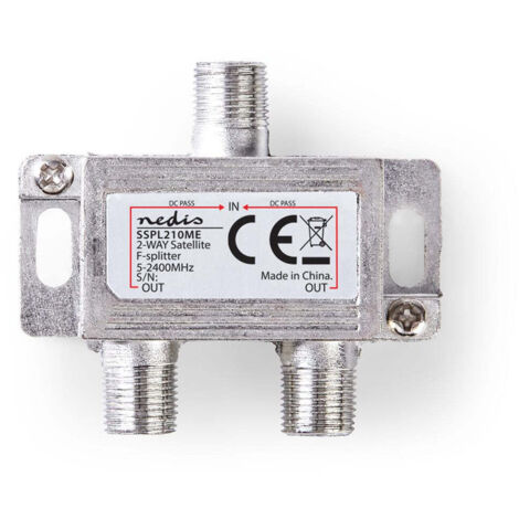 Nedis SATELITTEN SPLIT. 2.AUSG.6.5DB (SSPL210ME SI) (1/4)
