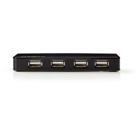 Nedis USB-Hub / USB-A Male / USB-A Female / 7-Port port(s) / USB 2.0 / Netzstromversorgung / Stromversorgung über USB / 7x USB (1/5)