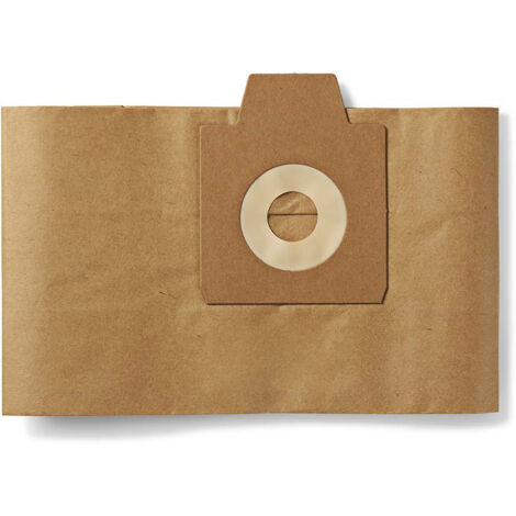 Nedis Staubsaugerbeutel / 10 Stück / Papier / Meist verkauft für: Electrolux / Nilfisk GD930 / Braun (1/3)
