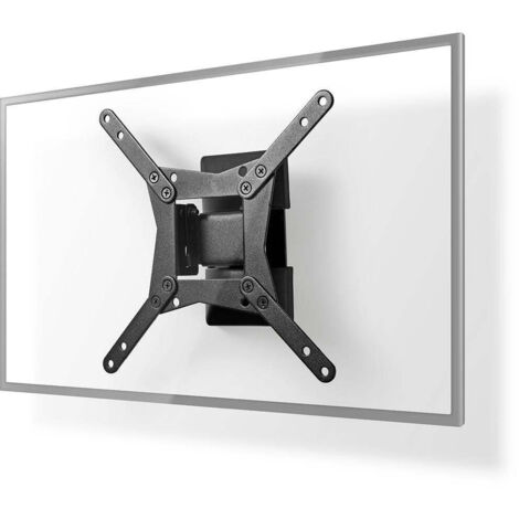Nedis Vollbewegliche-TV-Wandhalterung / 10 - 32  / maximal unterstützes Bildschirmgewicht: 30 kg / kippbar / drehbar / Minimaler Wandabstand: 68 mm / Maximaler Wandabstand: 68 mm / 1 Drehpunkt(e) / St (1/5)