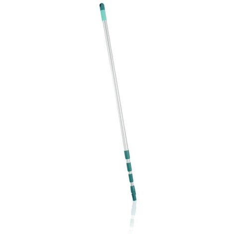 Leifheit Teleskopstiel 145 - 400 cm, Besenstiel, ausziehbar, Teleskopstange