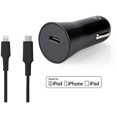Nedis KFZ LADEGERÄT USB-C 20W (CCPDL20W111BK SW) (1/5)