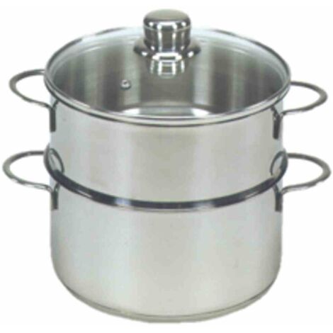 Biodünster Kartoffeldämpfer 3,6 l Ø20cm Edelstahl (1/3)