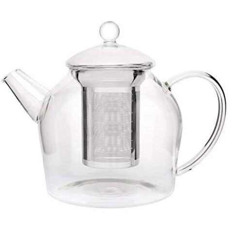 Bredemeijer Teekanne Minuet Santhee 1,2l Glas mit Edelstahlfilter (1/2)