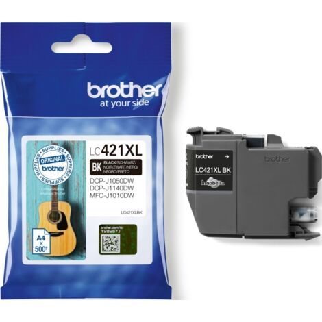 Brother LC-421 XLBK schwarz Druckerpatronen (1/3)