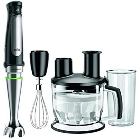 Braun MultiQuick 7 MQ 7075X 1,5 l Tischplatten-Mixer 1000 W Schwarz
