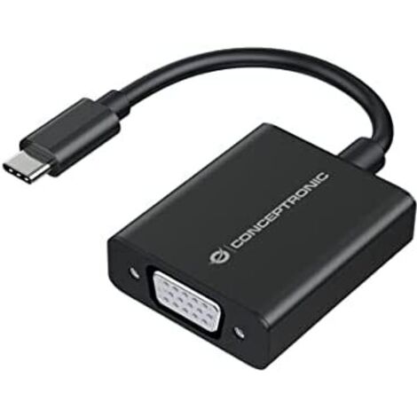 Conceptronic ABBY05B USB-C-zu-VGA-Adapter Kabel und Adapter -Computer- (1/3)