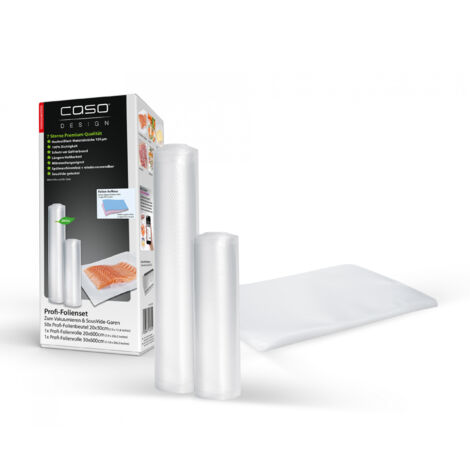 CASO Profi-Folienset zum Vakuumieren + SousVide-Garen