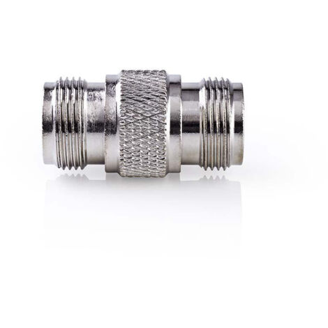 Satelliten- & Antennenadapter N Hona N Hona Nickel Platerad 75 Ohm Rak Metall Silber 10 St. Umschlag (1/5)