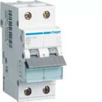 Hager LS-SCHALTER 1P+N 6A-B 6KA 2PLE (MBN506)
