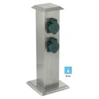 Eglo GARTEN-STECKDOSENSÄULE EDELST. (90748 PARK 4 24R406)