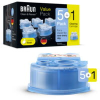 Braun CC-System Reinigungskartuschen CCR 5+1 Promo Pack 5+1 CCR5+1