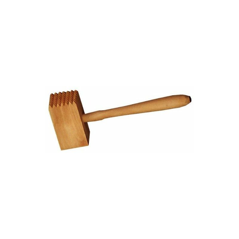 MAZA CARNE MADERA 25 CM