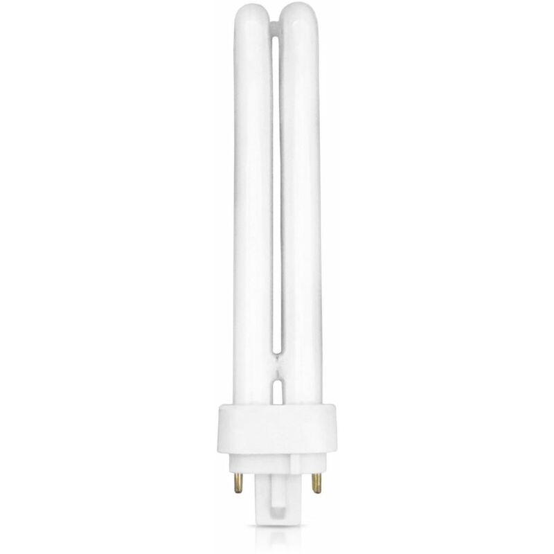 LAMPARA PLC 2 PINS B.CONSUMO 26W G24D3 LUZ CALIDA