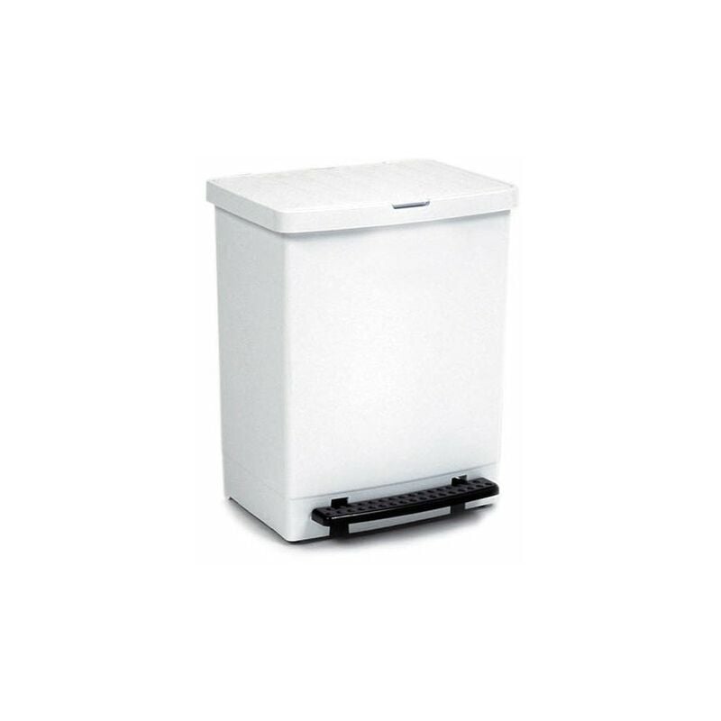 CUBO PEDAL 25 L. TA-TAY BLANCO 10121