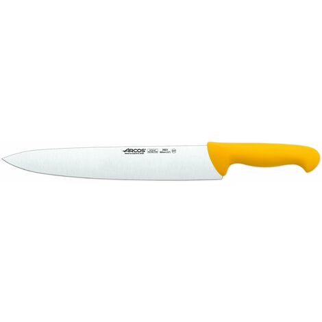 Cuchillo de mesa 11cm mango rojo Arcos