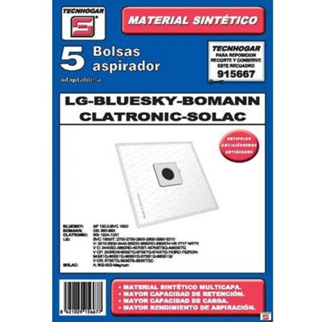 Solac AB2723 new piccolo 5 bolsas ecológicas S99942200