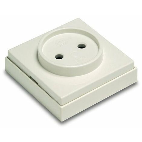BASE SUPERFICIE 16A-250V S-5000 BLANCO