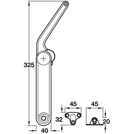 Morsetto angolare WS1 - larghezza di serraggio 2 x 73 mm