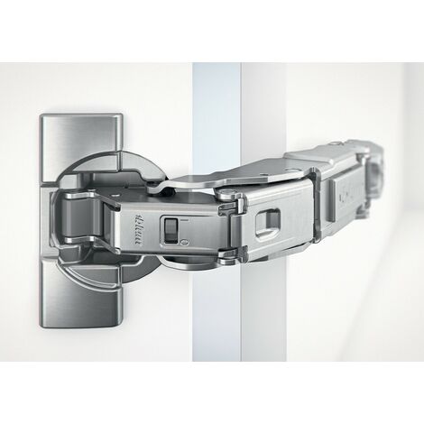 Cerniera con grande apertura 155° Blum Clip Top Blumotion con base  Confezione: 3 pezzi