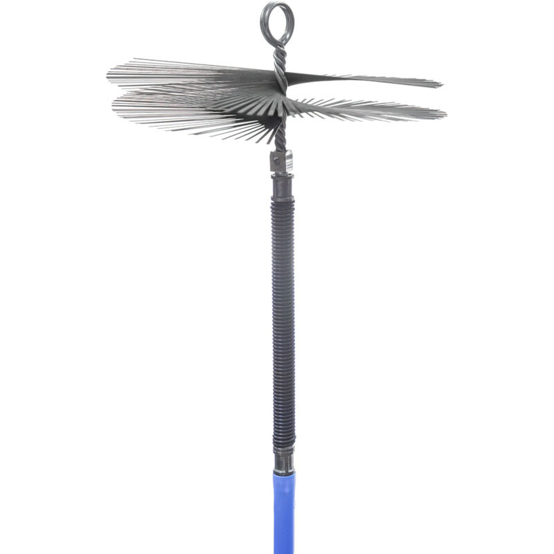 Kit Pulizia Camino BARETTO - Scovolo Nylon 250mm, Spazzola Acciaio E Scovolino Multiuso Per Canne Fumarie - Foto 12