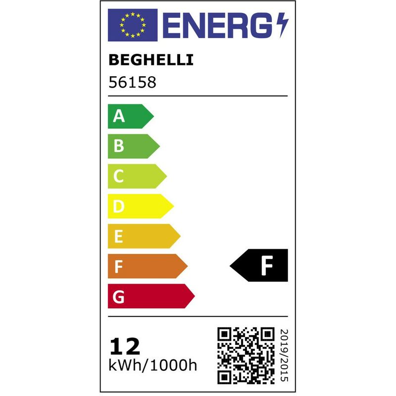 Beghelli 56402 - Lampada Led Zafiro a Sfera 22W E27 3000K