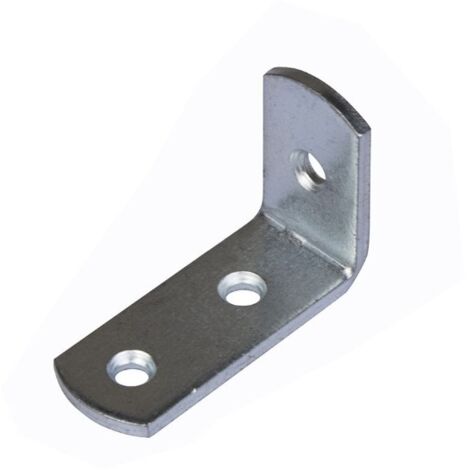 SQUADRETTA REGGIPIANI ZINCATA 25 X 35 X 15 SPESSORE 2 MM. - 4 PZ. (1/2)
