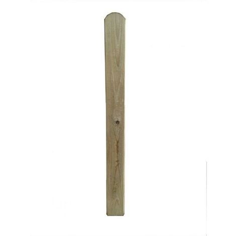 TAVOLETTA STONDATA IN LEGNO TRATTATO PER ESTERNI H. 100 CM