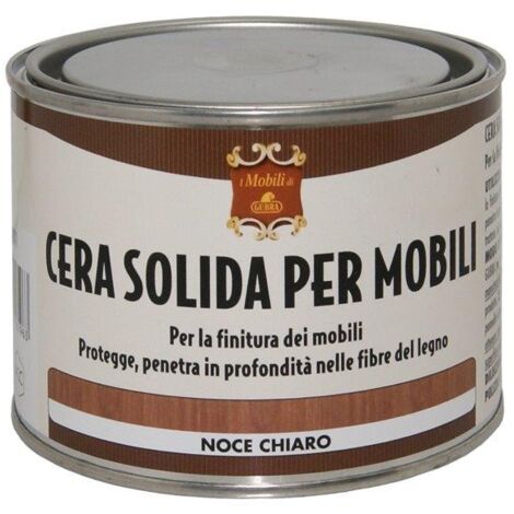 CERA SOLIDA PER MOBILI ML 500 NOCE CHIARO