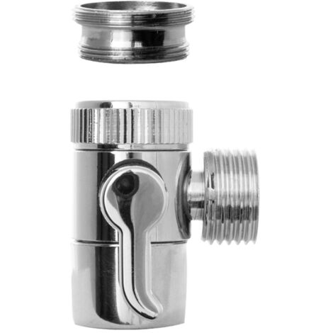 RUBINETTO CON AERATORE E DEVIATORE IN OTTONE (1/2)