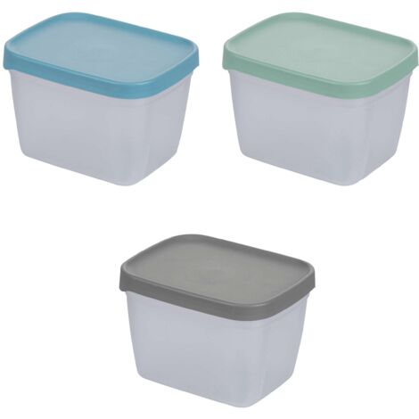 SET 3 CONTENITORI 1200ML IN PP CON COPERCHIO (1/5)