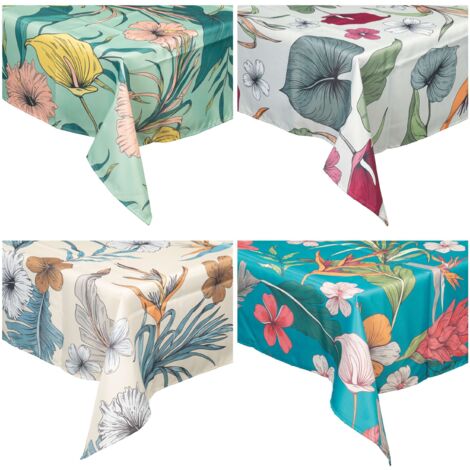 TOVAGLIA ANTIMACCHIA 140X240CM BOTANICO 4 COLORI ASSORTITI (1/5)
