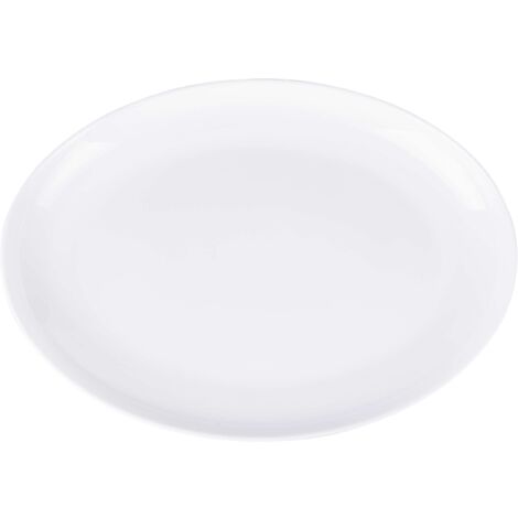 PIATTO OVALE OPALE BIANCO D33CM (1/2)