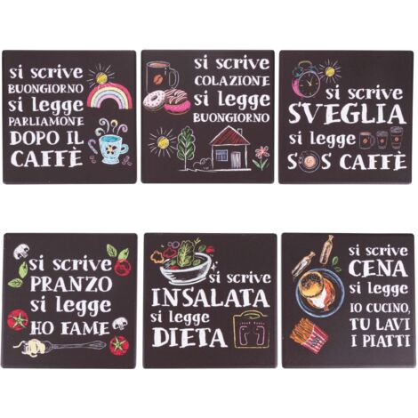 SI SCRIVE SI LEGGE MATTONELLA DEC. 20X20CM 6 COLORI ASSORTITI (1/5)