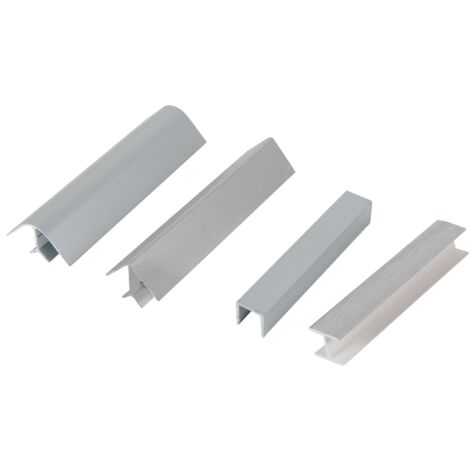 ACCESSORI ZOCCOLI 150 MM RIVESTITO ALLUMINIO