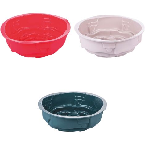 STAMPO ROSA DOLCI SILICONE 23.5X8.5CM 3 COLORI ASSORTITI (1/5)