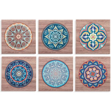 MAIOLICA MATTONELLA 20X20CM 6 COLORI ASSORTITI