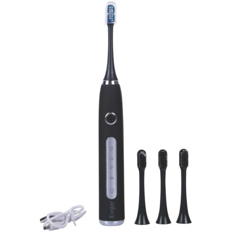 SPAZZOLINO ELETTRICO NERO 4 MODALITA  DI FUNZIONAM (1/5)