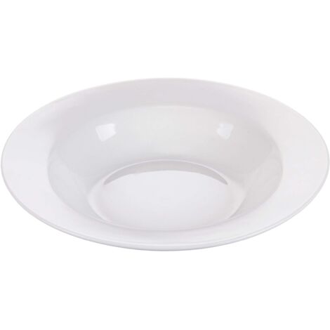 PIATTO FONDO 23 CM BIANCO FALDA (1/2)