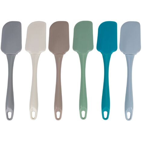 SPATOLA SILICONE 6 COLORI ASSORTITI (1/5)