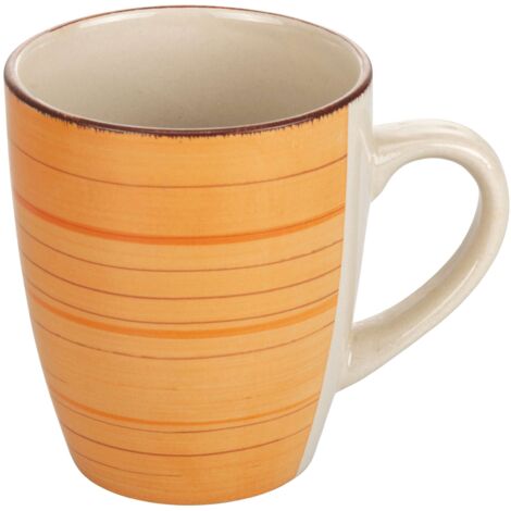 LIPARI MUG ARANCIONE D8,5X10,5H (1/2)