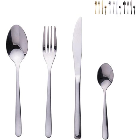 ALYSON SET 24PZ POSATE ACCIAIO LUCIDO