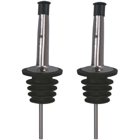 SET 2 TAPPI SALVAGOCCIA ACCIAIO E PLASTICA (1/2)