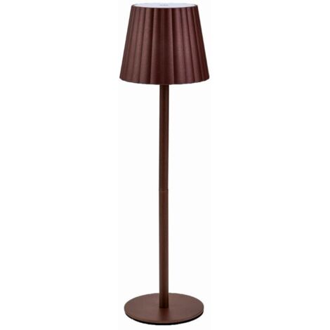 LAMPADA LED RICARICABILE 3 IN 1 ALBA RUGGINE