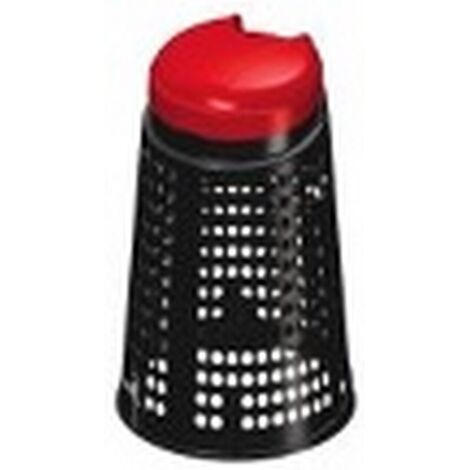 TRESPOLO GRIGLIA CON COPERCHIO ROSSO LT. 110 (1/2)