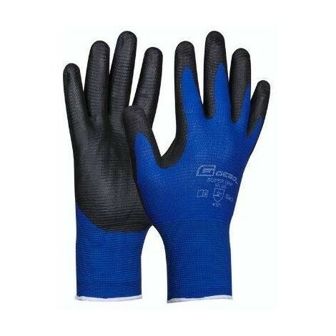 Guanti in Nitrile Senza Polvere Full Grip N85 Arancioni Ultra Resisten