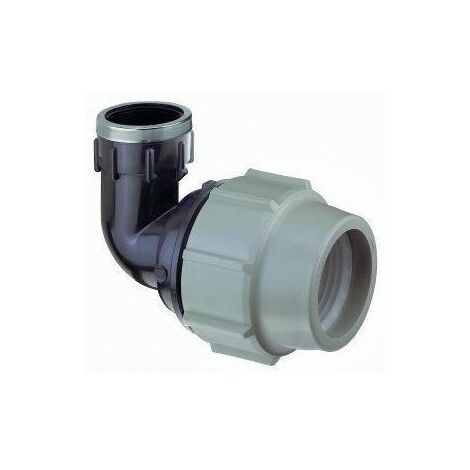 Gomito a 90 gradi femmina 1/2" flangia di fissaggio IBP 8471 004000000