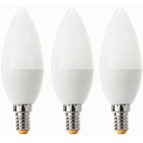 SET 3 LAMPADINE OLIVA 40W E14 LUCE NATURALE 470LM